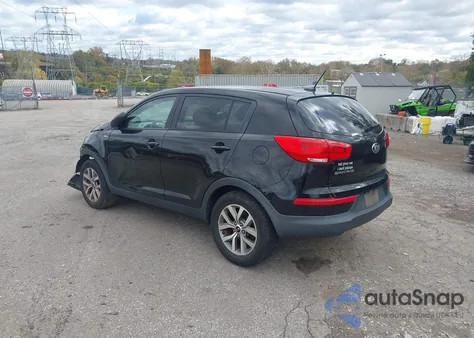 2015 Kia Sportage Lx from USA, damaged, VIN KNDPBCAC2F7701898